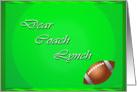 Dear Coach Lynch card