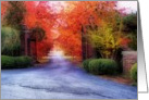 autumn gateway card