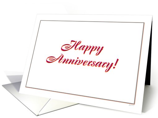 Happy Anniversary...Business2 card (617747)