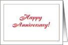 Happy Anniversary...Business2 card