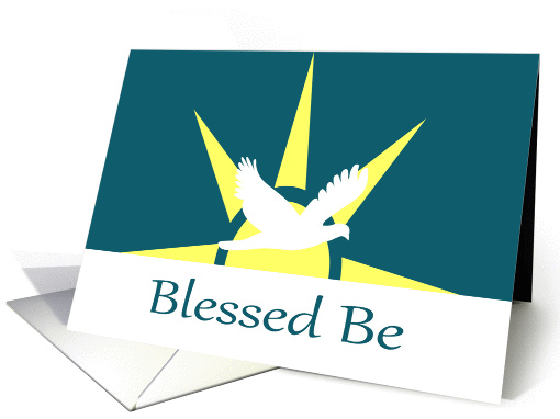 Blessed Be Dove Ordination card (913317)
