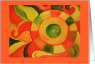Sun and Time card