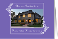 Renovated Housewarming Invitation Photo Card