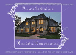 Renovated Housewarming Invitation Photo Card