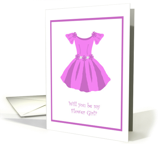 Will you be my Flower girl? card (248541)