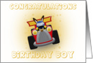 Congratulations Birthday Boy card