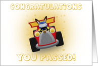 Congratulations You Passed! card
