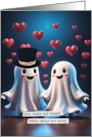 Ghost Love Valentines Day card