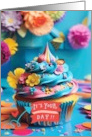 Happy Birthday Cupcake card