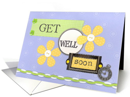 Get Well Soon card (92894)