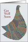 Get Well Soon  Avian Ambassador card