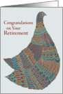 Retirement Congratulations  Avian Ambassador card