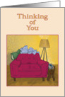 Thinking of You - The Reading Chair card