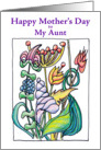 Mothers Day Blooming Bounty - Aunt card