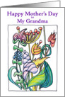 Mothers Day Blooming Bounty - Grandma card