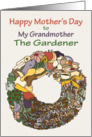 Mothers Day Composting Wreath - Grandmother card