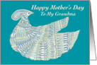 Mothers Day Bird Messenger - Grandma card