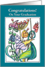 GRADUATION GARDENS OF OPPORTUNITY  Congratulations! card