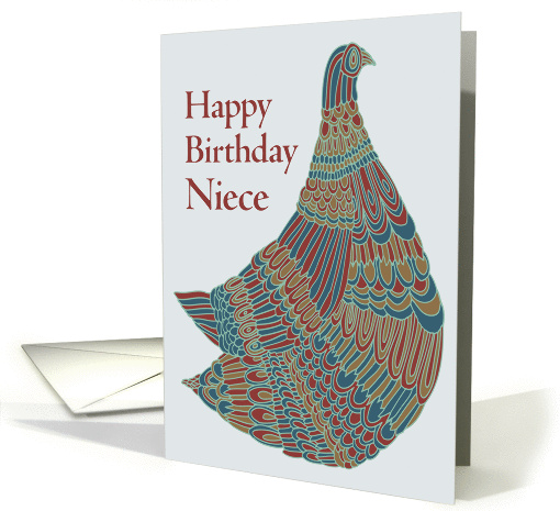 Happy Birthday Niece  Avian Ambassador card (1126340)