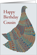 Happy Birthday Cousin  Avian Ambassador card