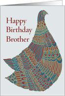 Happy Birthday Brother · Avian Ambassador card