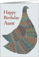 Happy Birthday Aunt  Avian Ambassador card