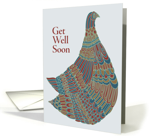 Get Well Soon  Avian Ambassador card (1126382)