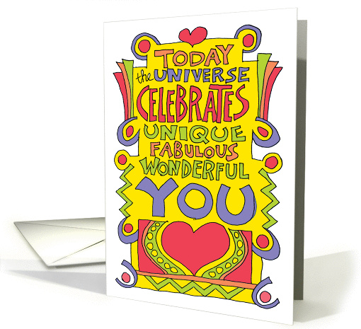 The Universe Celebrates Your Birthday card (1147302)