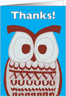 Thanks! - Dawson Owl