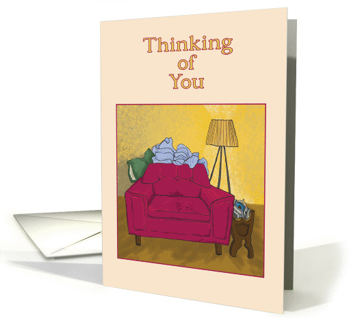 Thinking of You - The Reading Chair card (1160136)