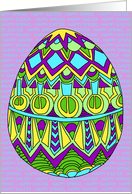 HAPPY EASTER HAPPY SPRING EGG card