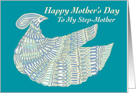 Mothers Day Bird Messenger - Step-Mother card