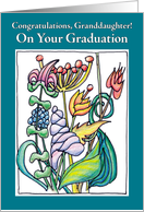 GRADUATION GARDENS OF OPPORTUNITY  Granddaughter card