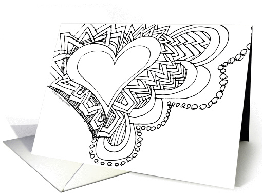 Need More Color in My Life Valentine card (144587)