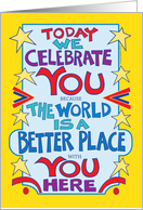 Happy Birthday Fabulous You card