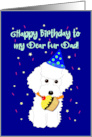 Happy Birthday to My Dear Fur Dad From Dog card