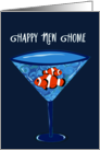 Clown Fish In A Martini Glass Happy New Home card