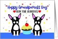 Happy Grandparents Day from your Granddogs card