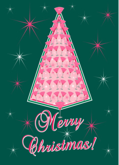 Cosmo Christmas Card