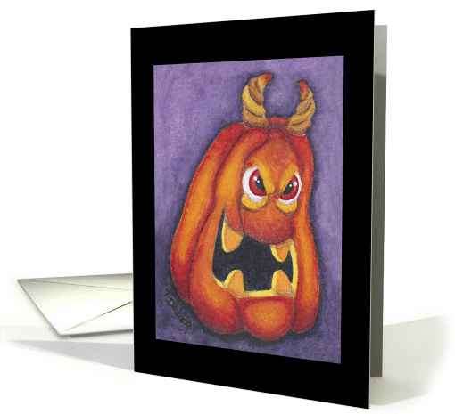 Devil Pumpkin card (89929)