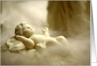 baby jesus nativity card