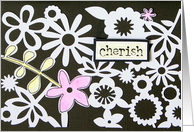 Cherish card