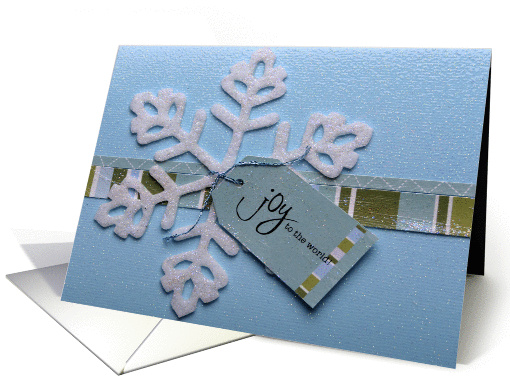 Joy to the World card (121156)
