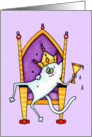 King or Queen Cat Congratulations Card