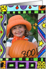 Halloween Design Photo Card