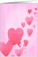 Many Hearts Valentine’s Day Card