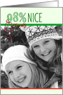 98% Nice Photo Insert Christmas Card