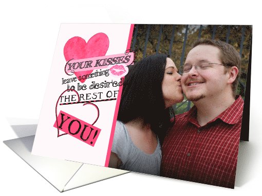 Your Kisses - Photo Insert Valentine's Day card (1019635)