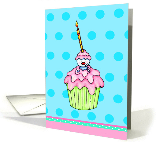 Happy Birthday Cupcake card (1061305)