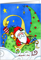 Santa’s Sleigh Ride card